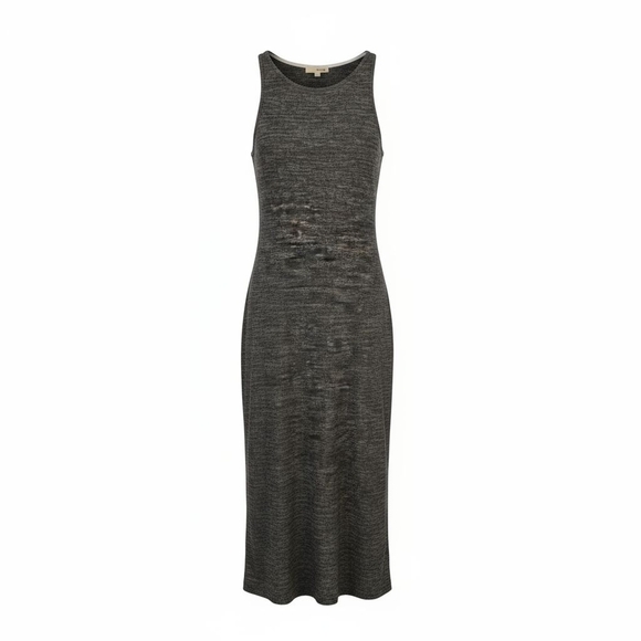 Wilfred Green/Gray Sheath Midi Dress - Picture 1 of 5